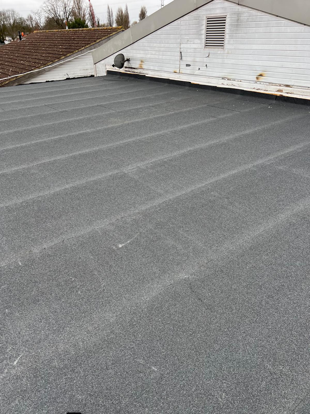 Roofing project by Barringtons Asphalt Roofing & Build